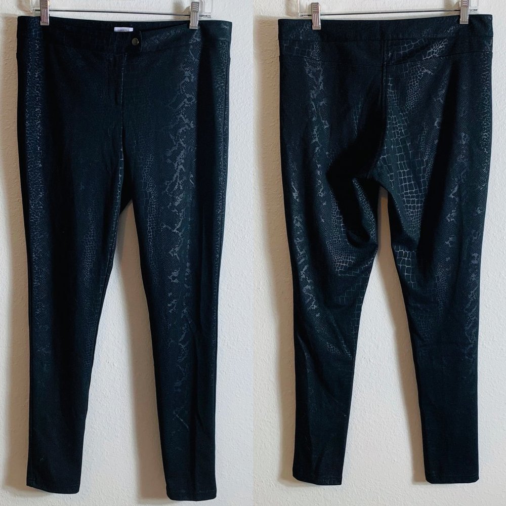 Laundry by Shelli Segal Snake Print Skinny Pant